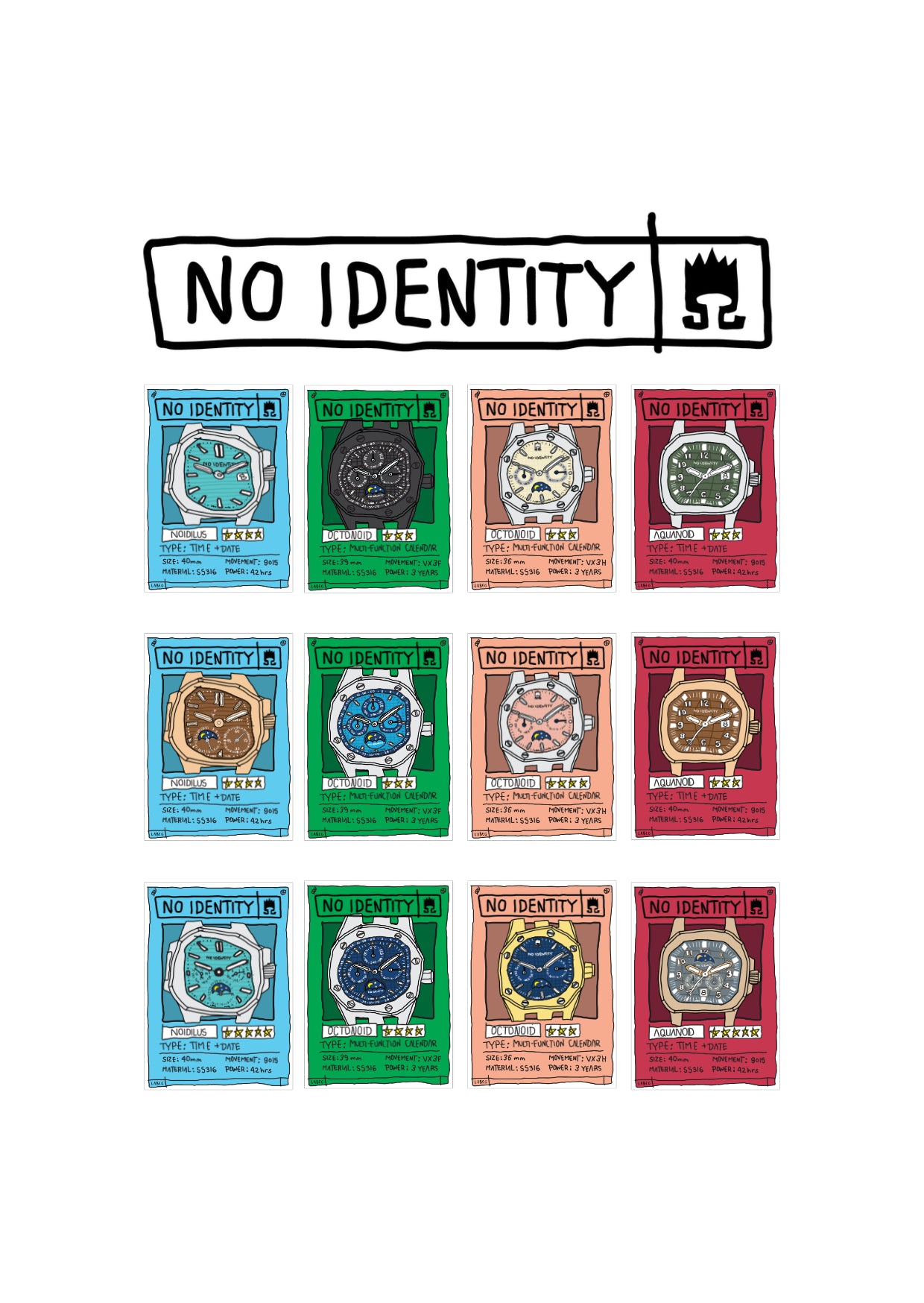 Trading Card x3 Pack
