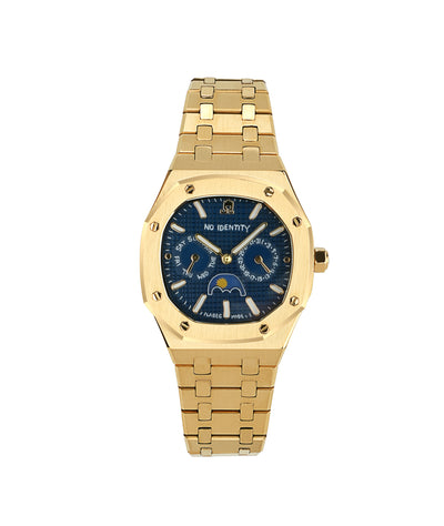 Octo 36 Navy Yellow Gold