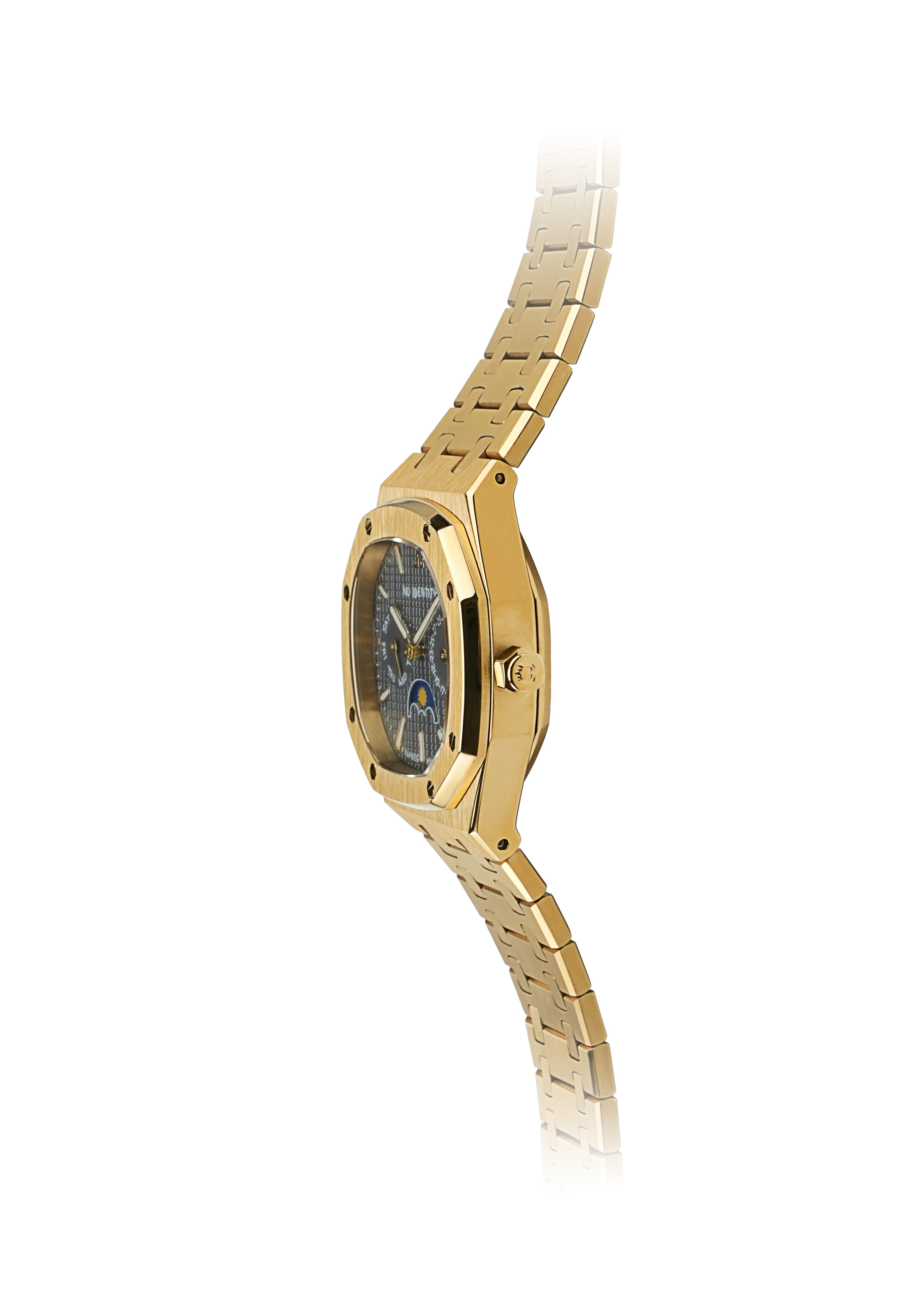 Octo 36 Grey Yellow Gold