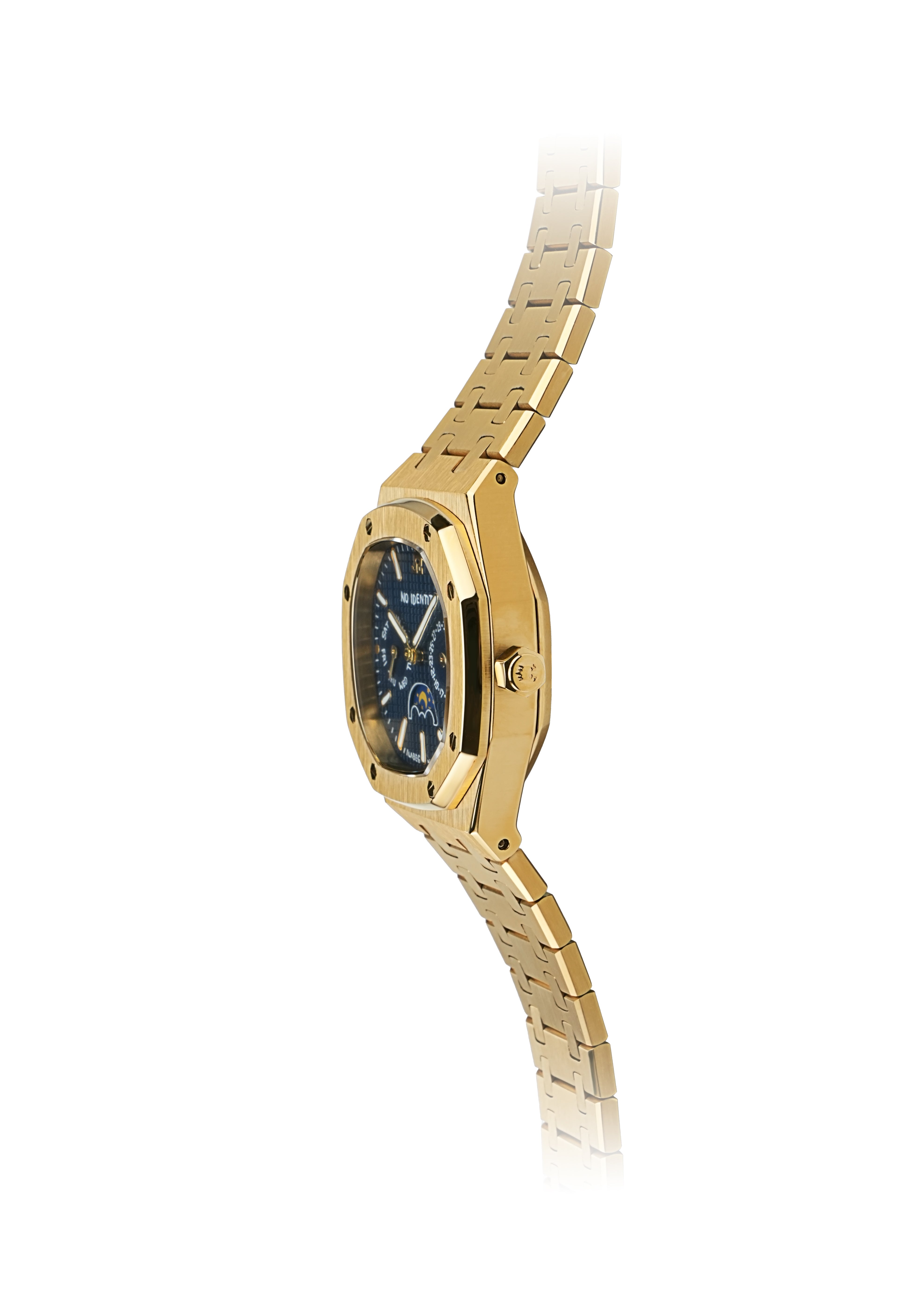 Octo 36 Navy Yellow Gold